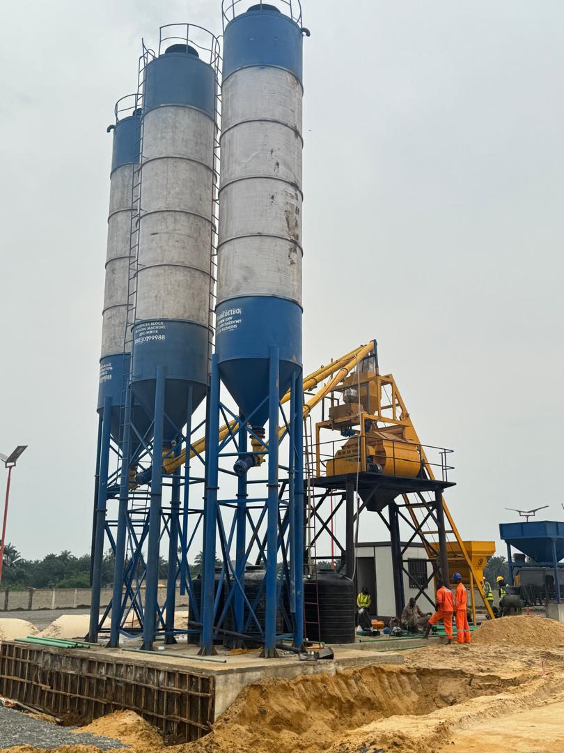 Full plant twin silos